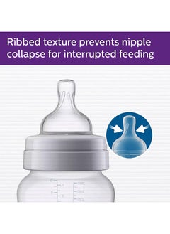 Avent زجاجة فيليبس أفتينت المضادة للمغص (بيضاء، 125 مل) - باقة توأمية  - Image 4