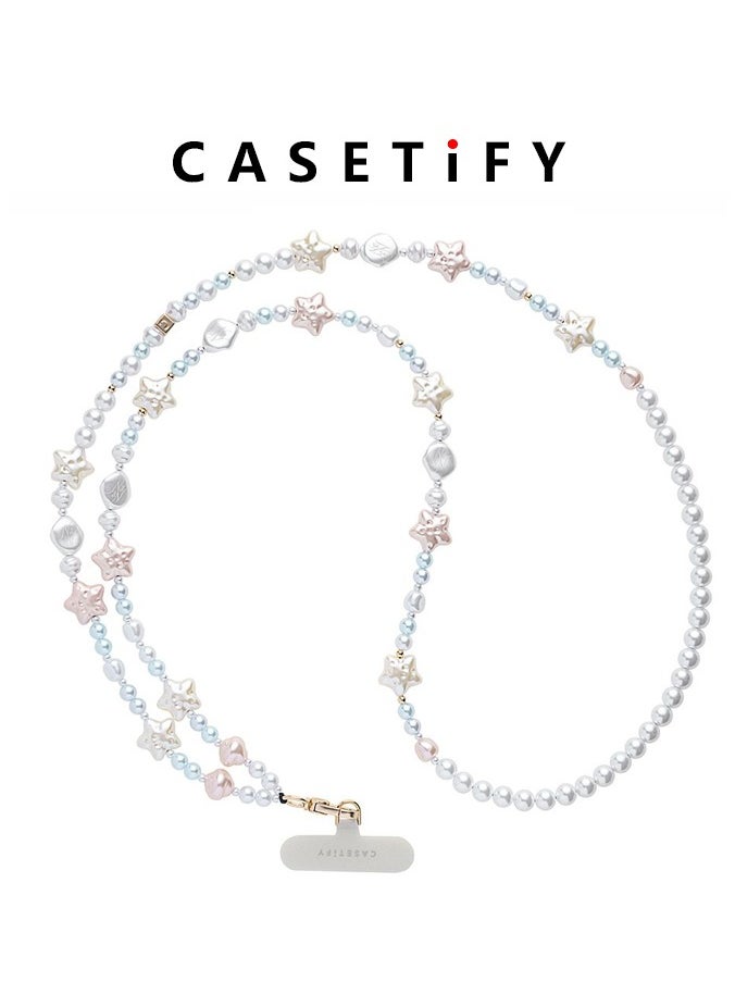 Casetify - Celestial Beaded Phone Strap – 120cm Starry Design Crossbody Anti-Lost Lanyard - Image 1
