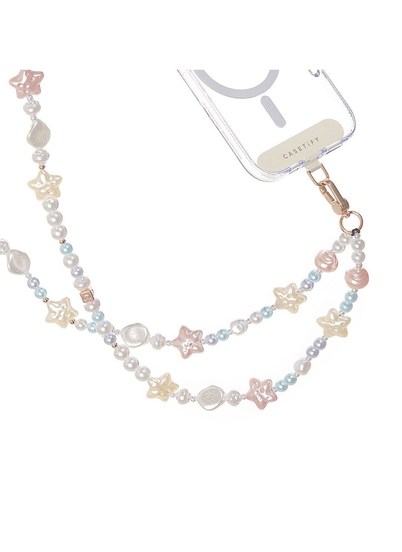 Casetify - Celestial Beaded Phone Strap – 120cm Starry Design Crossbody Anti-Lost Lanyard - Image 1