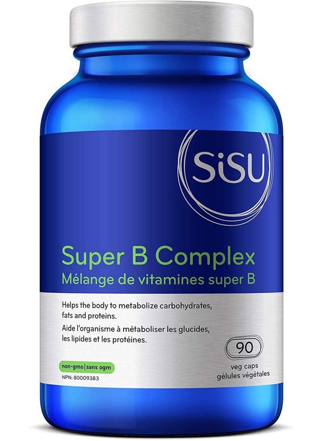 SISU Super B Complex Capsules, 90 CT - Image 1
