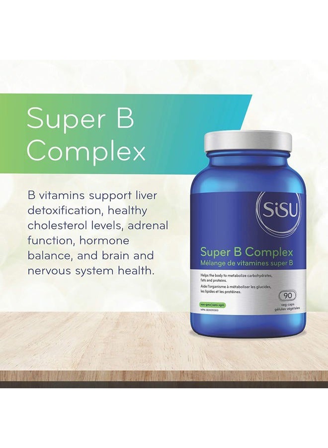 SISU Super B Complex Capsules, 90 CT - Image 3