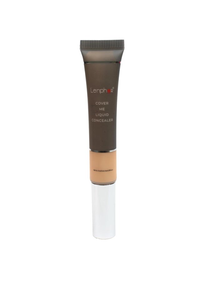 Lenphor Cover Me Liquid Concealer/Corrector Ivory 10ml | High-Coverage, Natural-Looking Finish - Image 1