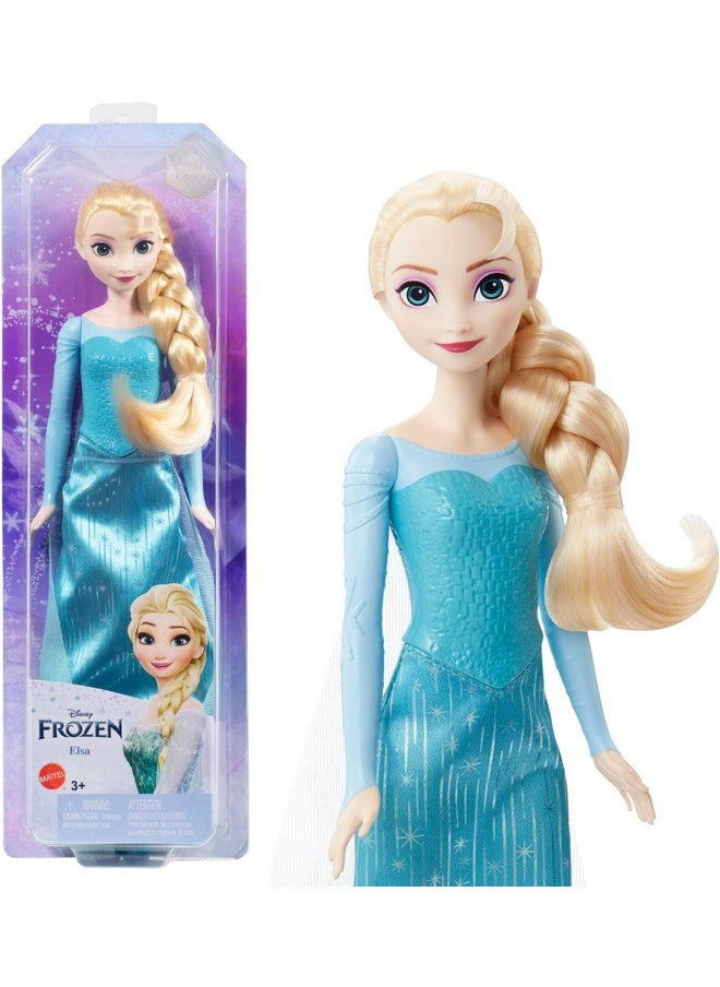 Mattel Games Mattel Disney Frozen Toys, Elsa Fashion Doll & Accessory with Signature Look, Inspired by the Movie  - Image 1