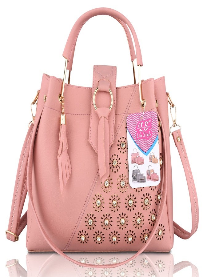LIKE STYLE handbag women handbag PC-2 (PINK) - Image 2
