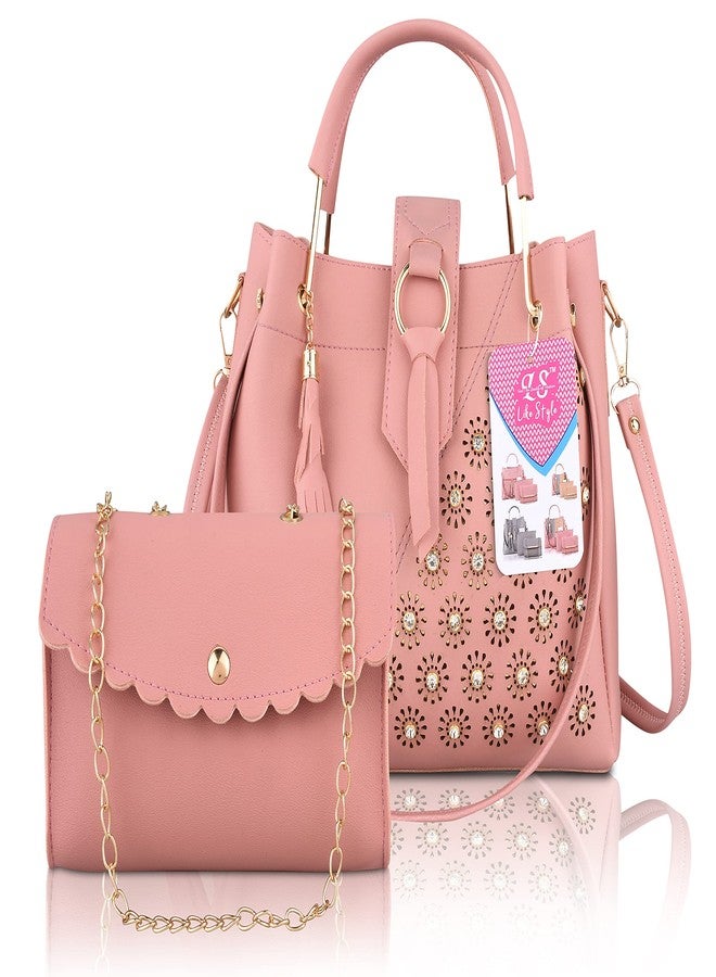LIKE STYLE handbag women handbag PC-2 (PINK) - Image 1