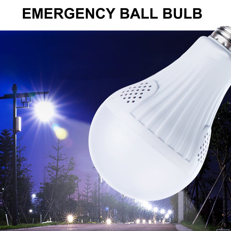 Household Automatic Charging Intelligent Emergency Ball Bulb Wide Voltage High Brightness Built-in Battery with Hook - Image 4