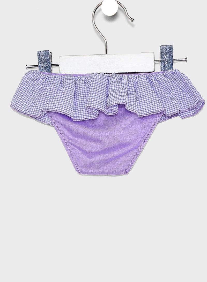 MANGO Infant Ruffle Detail Bikini Bottom  - Image 2
