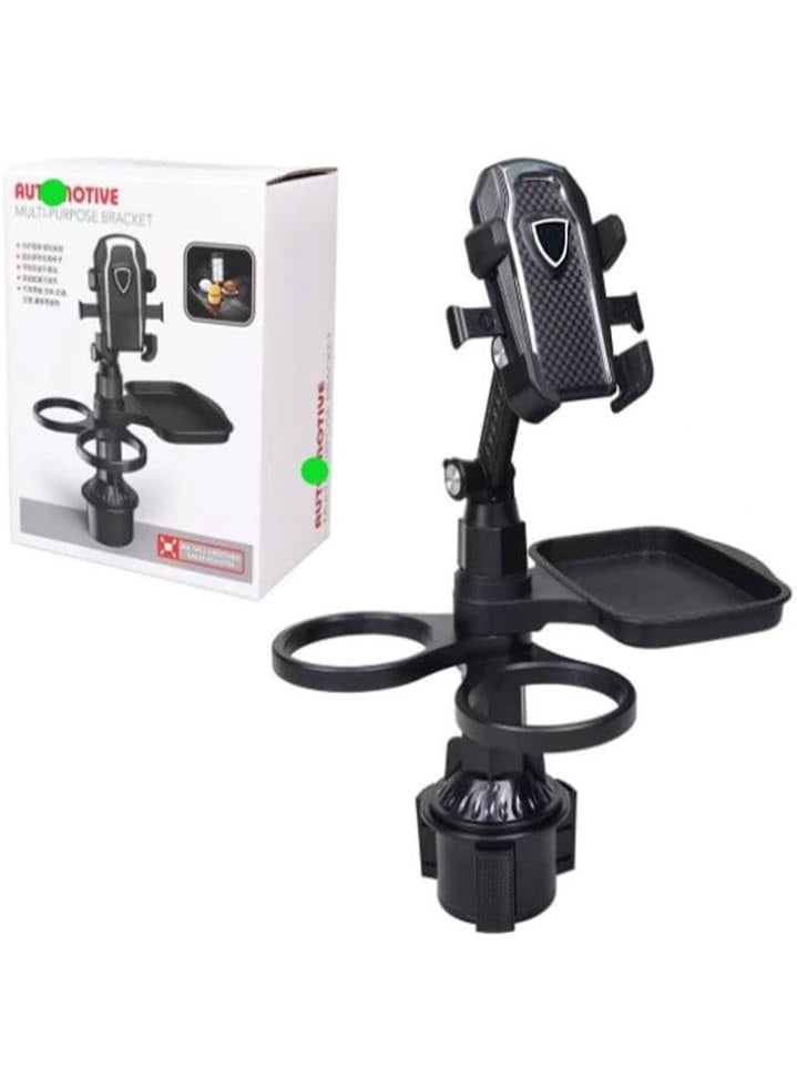 Universal Adjustable Car Cup Holder – Multi-Function Drink Holder for Center Console – Compatible with Most Vehicles – Easy Installation, Secure Fit for Bottles, Cans, and Travel Mugs - Image 4