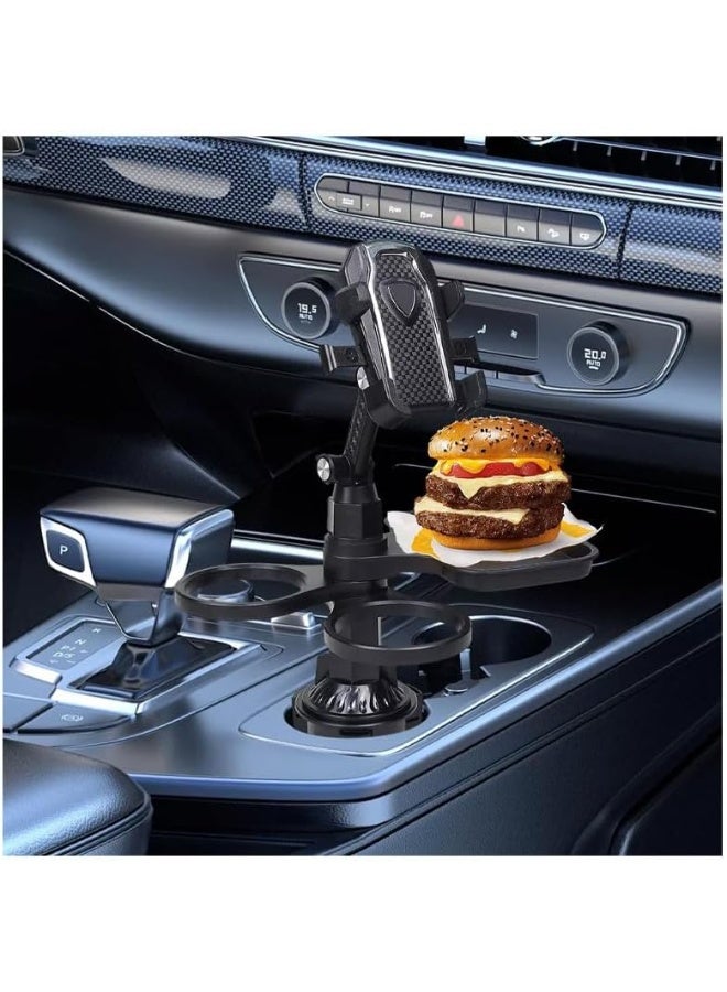 Universal Adjustable Car Cup Holder – Multi-Function Drink Holder for Center Console – Compatible with Most Vehicles – Easy Installation, Secure Fit for Bottles, Cans, and Travel Mugs - Image 2