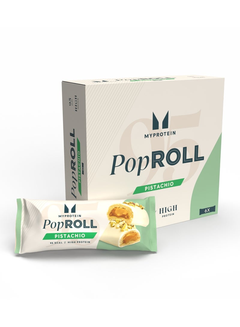 Myprotein - Pop Roll Pistachio Protein Snack (6 x 27g) - Image 1