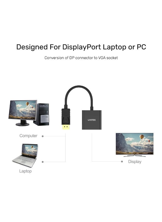UNITEK DisplayPort to VGA Converter  - Image 2