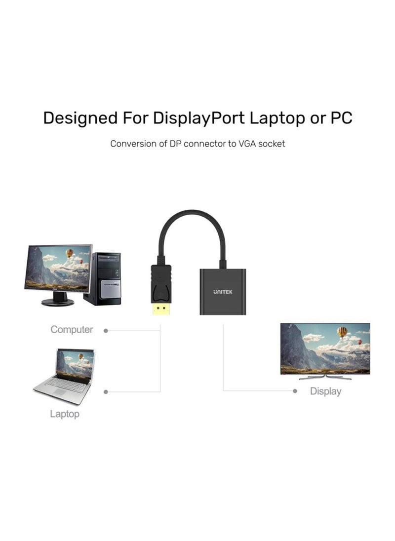 UNITEK محول DisplayPort إلى VGA  - Image 4