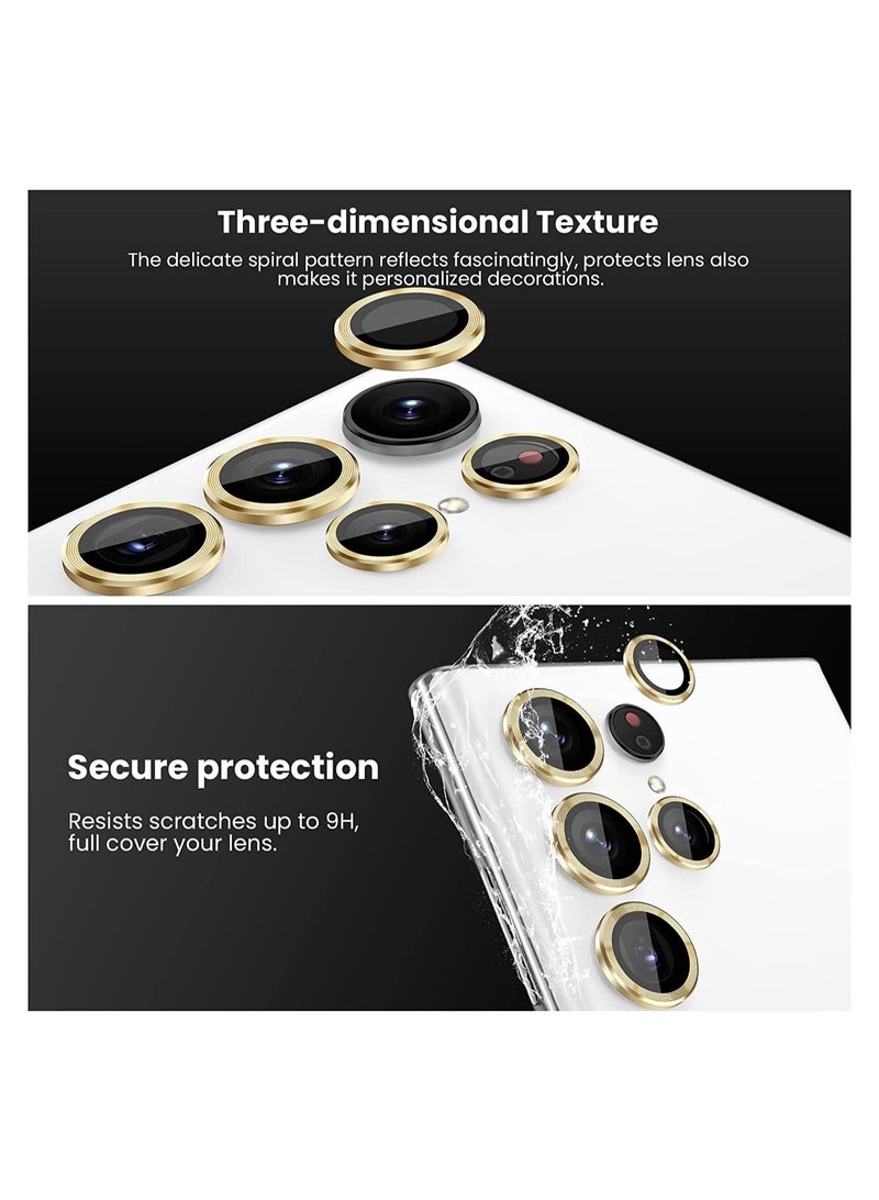 ELTRAZONE [3+2PCS]  for Samsung Galaxy S22 Ultra Camera Lens Protector, 9H Tempered Glass - Image 2
