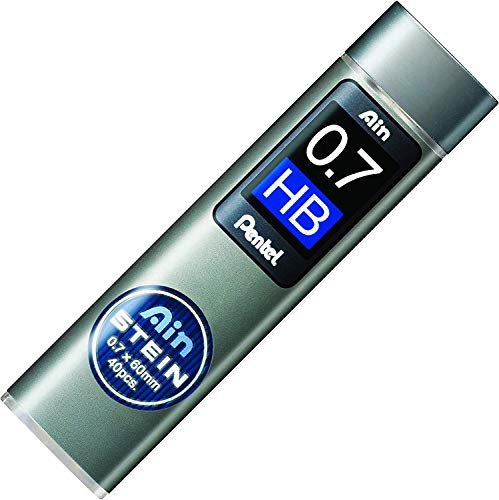 Pentel Ain Stein Mechanical Pencil Lead 07mm HB 40 Leads C277HB - Image 3