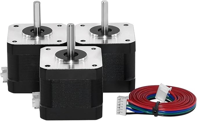 Nema 17 Stepper Motor 17HS4401S 1 5A 4 Lead With Dupont For 3D Printer CNC Engraver - Image 1