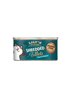 Lily's Lily's Kitchen Shredded Fillets Tuna & Salmon In Broth Wet Cat Food  - Image 2