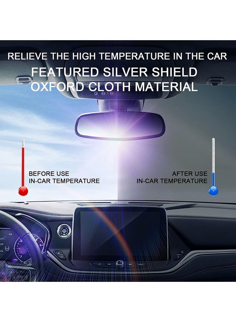 كيلا غطاء سيارة متعدد الطبقات مقاوم للماء في جميع الأحوال الجوية للسيارات، غطاء كامل خارجي مقاوم للرياح والرمال والمطر والأشعة فوق البنفسجية مع سحاب لحماية السيارة، YXL - Image 5