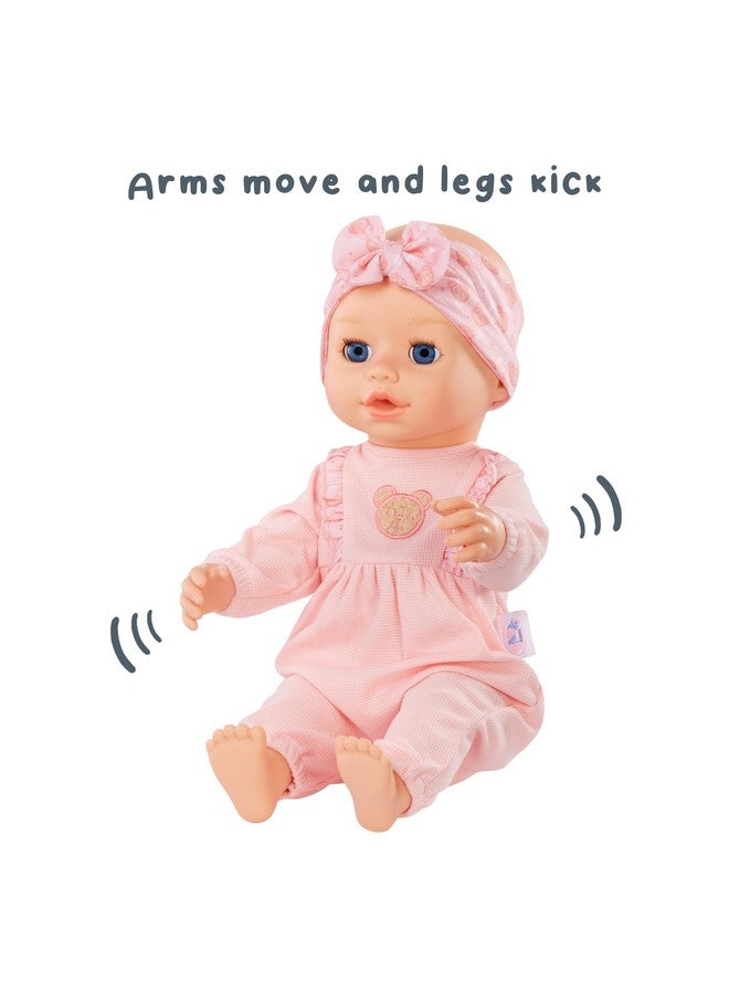Baby Born Learn to Walk Baby Doll Annabell - Blue Eyes: Realistic Features for Kids Ages 3+, Walks, Crawls, Sits & Kicks, Eyes Open & Close, Multiple Sound Effects - Image 5