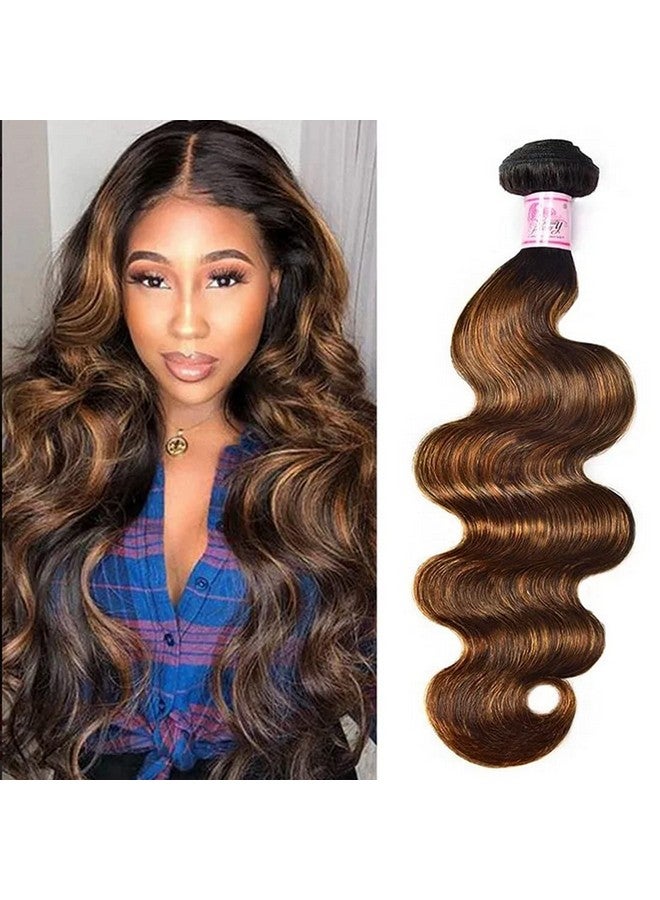 بيوتي فوريفر وصلات شعر برازيلي مموج للجسم من Beauty Forever #FB30، 24 بوصة، حزمة واحدة، لون أومبري، وصلات شعر بشري ريمي بكر غير معالج - Image 1