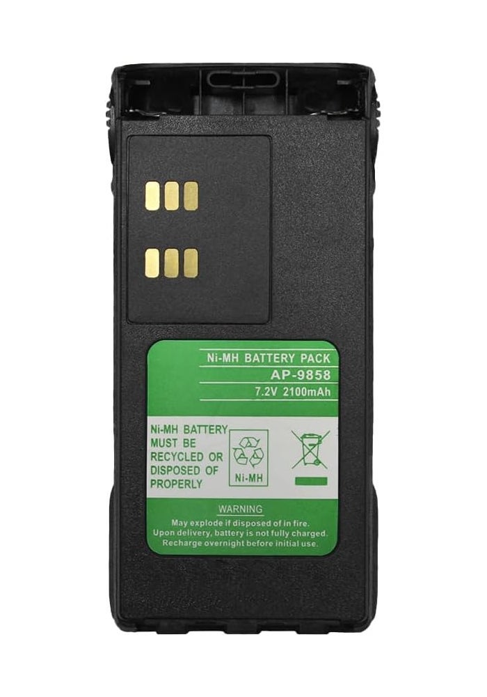 ExpertPower 7.2V 2100mAh NiMH Two-way Radio Battery for Motorola Models - Image 1