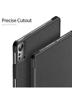 Dux Ducis Domo Series Horizontal Flip Magnetic PU Leather Case with Three folding Holder For Xiaomi Mi pad 5 Pro 12.4 Inch (Black) - pzsku/Z816F24DF54524E7E7255Z/45/_/1677612618/3344ae19-3026-4712-86b8-4af46a04610b