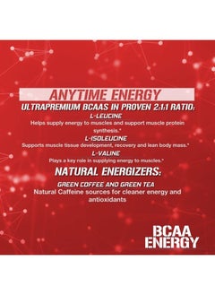 Evlution EVL BCAAs Amino Acids Powder - BCAA Energy Pre Workout Powder for Muscle Recovery Lean Growth and Endurance - Rehydrating BCAA Powder Post Workout Recovery Drink with Natural Caffeine - Fruit Punch  - Image 1