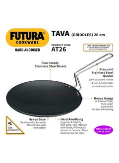 Hawkins Futura Tava (Griddle) 26Cm,4.06Mm- (At26/L52) - pzsku/Z816F3C9BD5A7F2683E4FZ/45/_/1725376486/aaac3087-c55b-4e55-965b-4715e10275a3