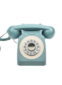 Vintage Office Hotel Landline TelephoneSky Blue Keys Antique Telephone Sky Blue Keys Antique Telephone