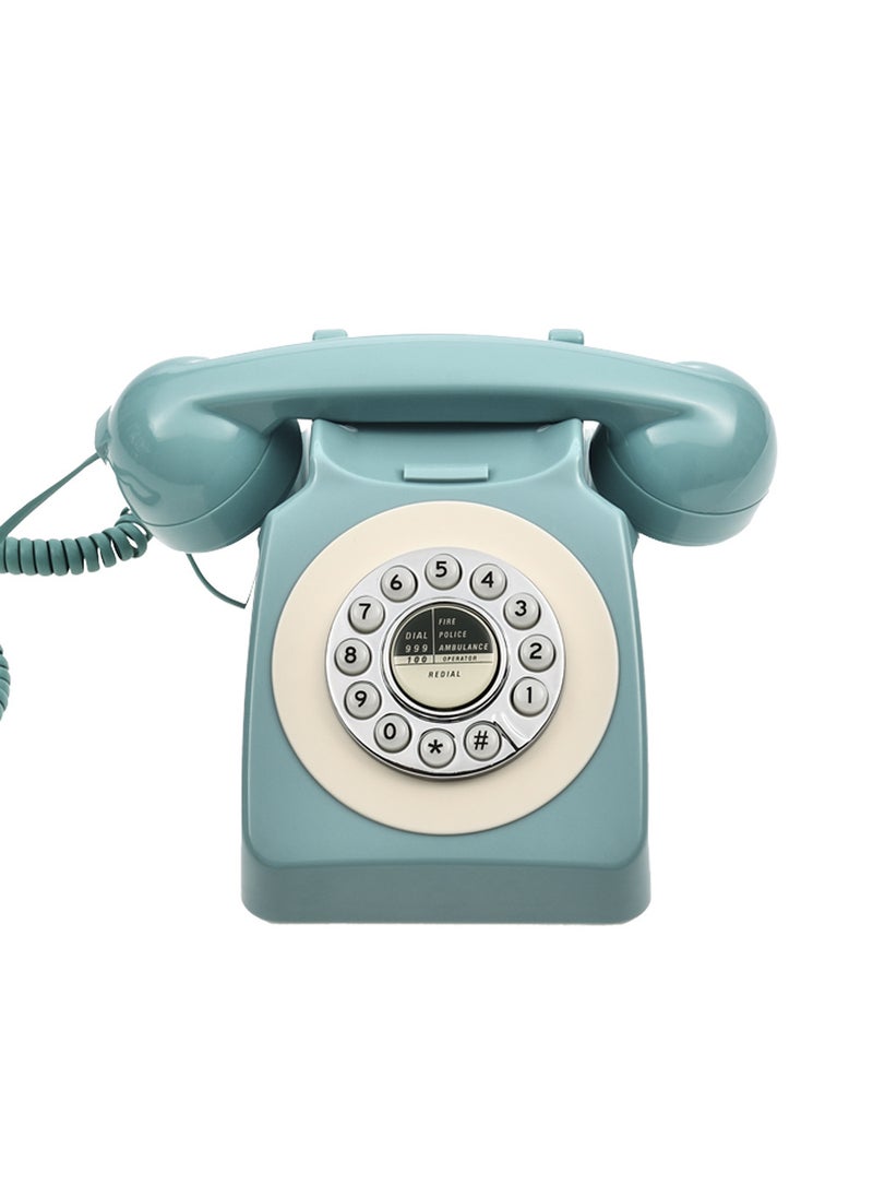 Generic - Vintage Office Hotel Landline TelephoneSky Blue Keys Antique Telephone Sky Blue Keys Antique Telephone - Image 1