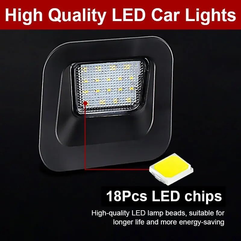 DEMULAX 2X White Canbus License Plate Light for Dodge RAM - Image 4