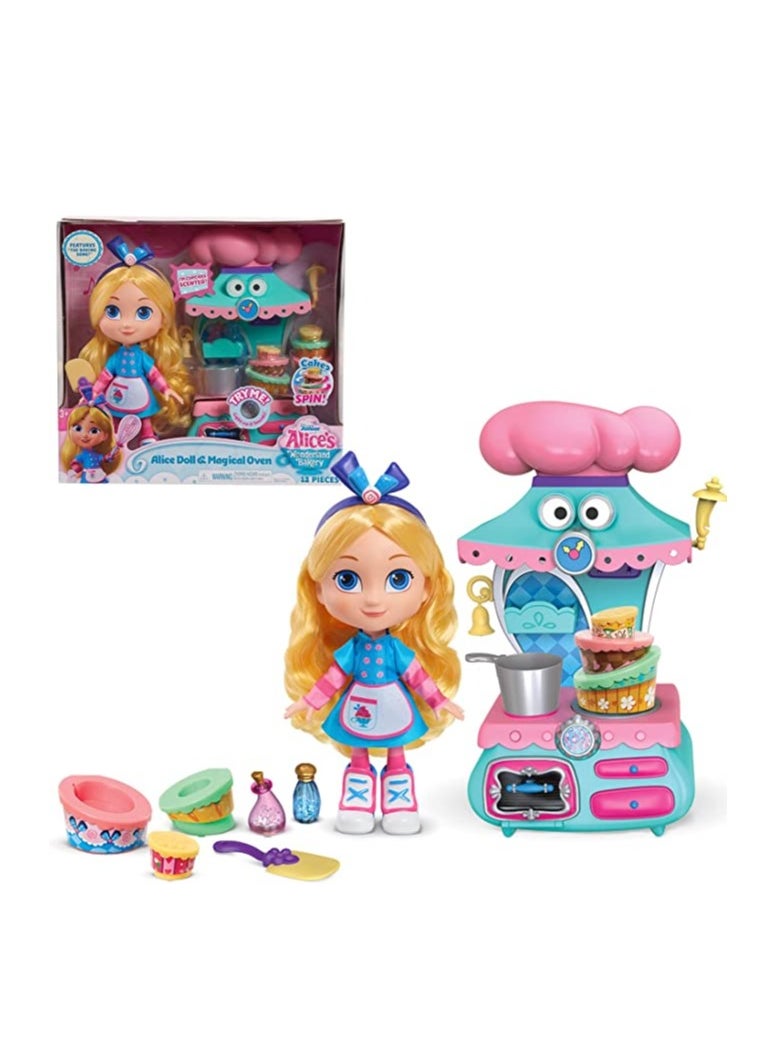 جست بلاس Alice's Wonderland Bakery Alice and Magical Oven Set  - Image 1