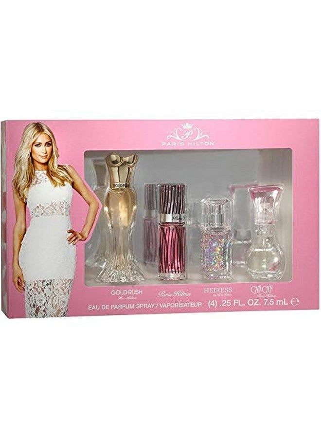 باريس هيلتون طقم باريس هيلتون النسائي المكون من 4 قطع، 0.25 أونصة