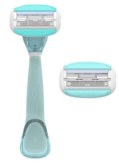 DORCO Dorco Eve 6 (Handle + 2 Blades) Original Imported Razor  - Image 1