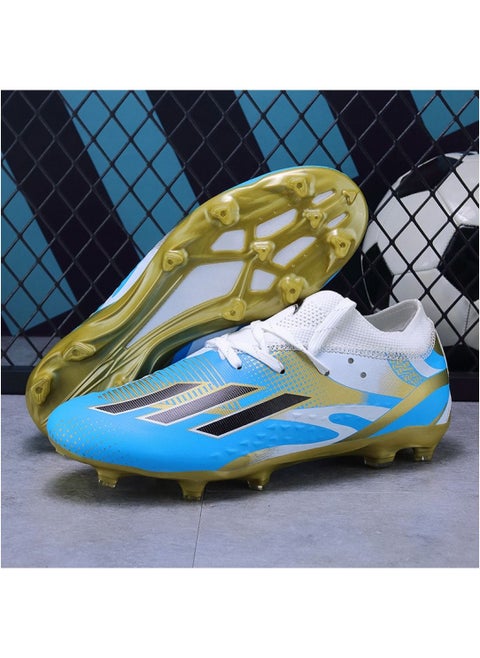 Low-Top Competition Sports Football Shoes Blue