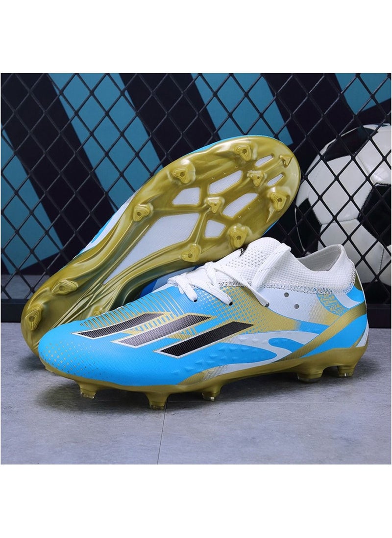 Loquat - Low-Top Competition Sports Football Shoes Blue - Image 1
