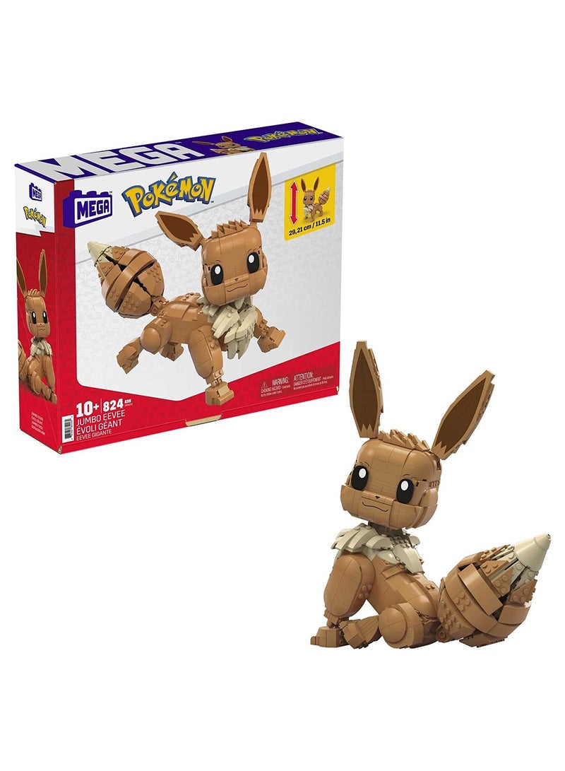MEGA Pokemon Jumbo Eevee Building Set