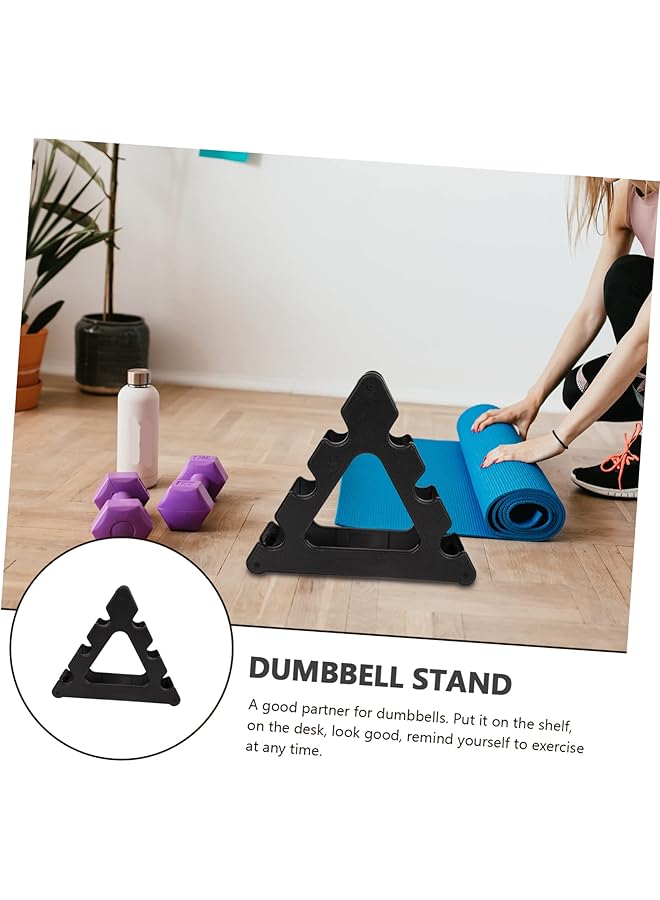 GTVGJH Dumbbell Rack Small Storage Shelves Kettlebell Storage Rack Small Stand 3 Tier Weight Rack Gym Weight Holder Weight Bar Home Accessory Small Weight Rack Household Dumbbell Rack - Image 2