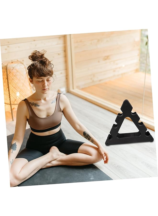 GTVGJH Dumbbell Rack Small Storage Shelves Kettlebell Storage Rack Small Stand 3 Tier Weight Rack Gym Weight Holder Weight Bar Home Accessory Small Weight Rack Household Dumbbell Rack - Image 4