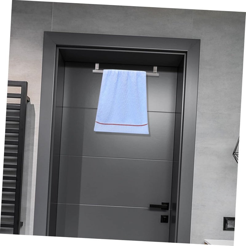 Towel BarPcs Door Over Door Clothes Hanger Rack Kitchen Cabinet Hooks Blue Chinese Style Stickers Bathroom s Hand Stainless Steel Storage Style - Image 3