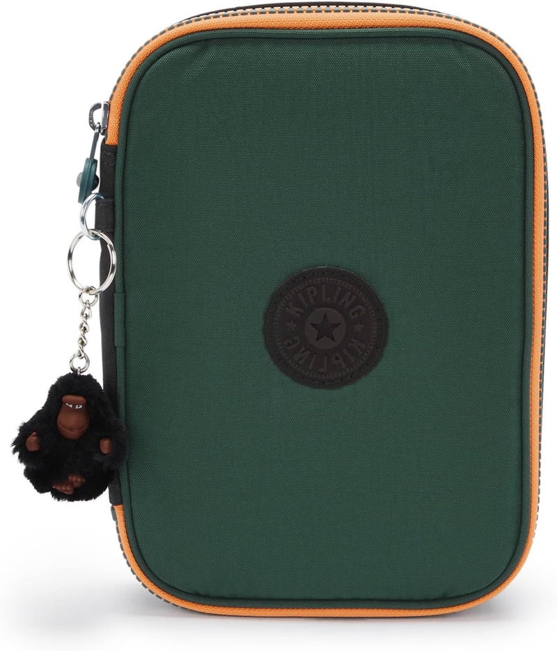 kipling حافظة كيبيلينغ النسائية لـ 100 قلم مطبوعة، لتنظيم الملحقات، مستلزمات الفن، مستحضرات التجميل، منظم السفر