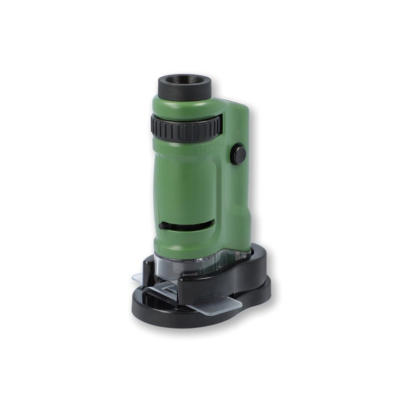 Carson Carson MicroBrite 20x-40x Zoom LED Lighted Pocket Microscope (MM-24)  - Image 1