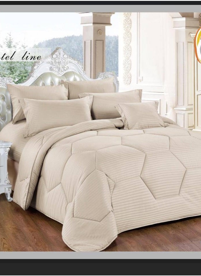 Hotel bed Microfiber comforter 6pieces - pzsku/Z81700CB34C81552E4755Z/45/_/1704287157/3e4a056d-1306-4480-97d5-32fe55d4d65b