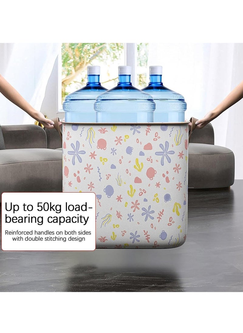 Hanayo - Foldable Large Storage Bags,Clothes Storage Bins Organizers Storage Containers with Reinforced Handle and Sturdy Zipper,Portable Storage Containers for Comforters,Blankets,Bedding (180L) - Image 1