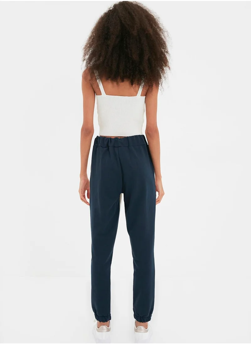 trendyol High Waist Knitted Joggers
