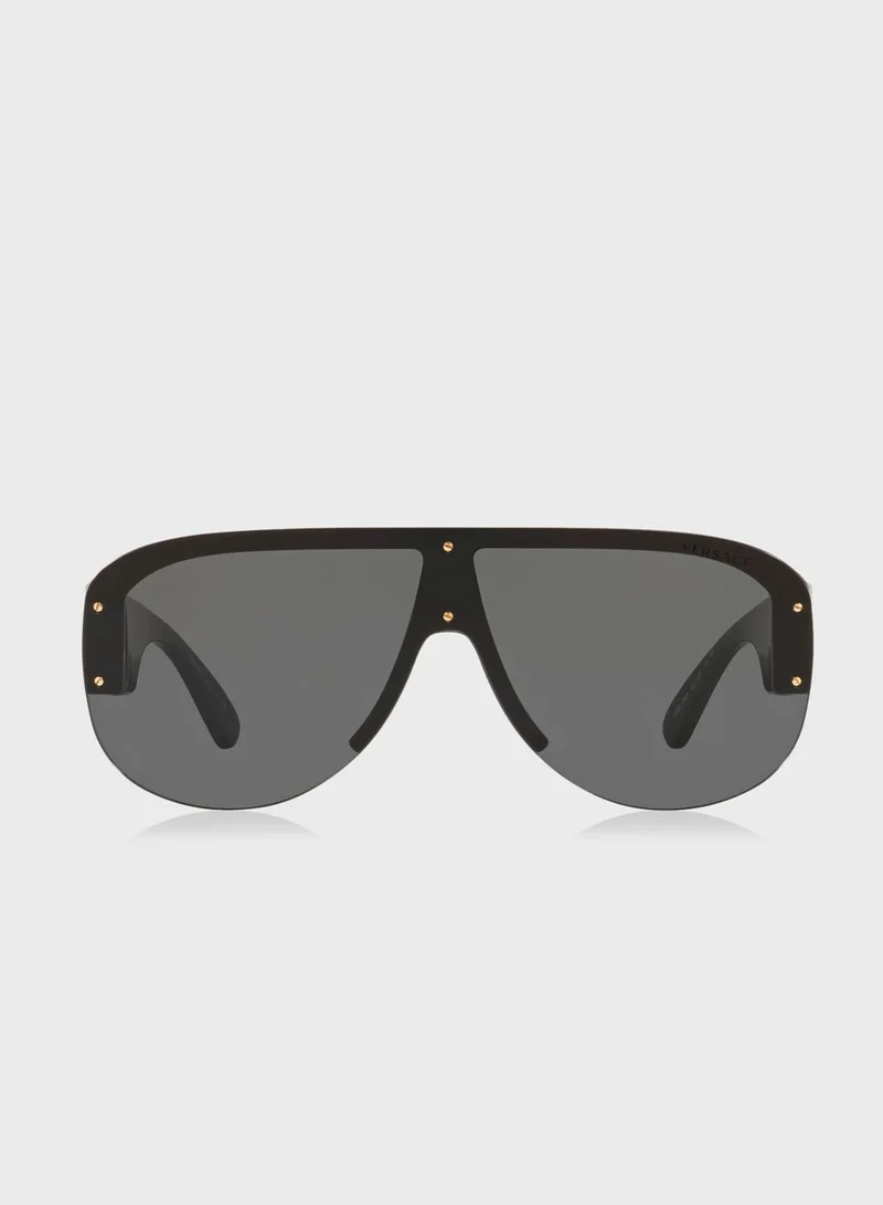 VERSACE 0Ve4391 Irregular Sunglasses