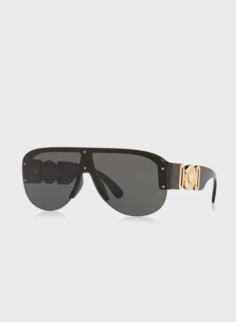 VERSACE 0Ve4391 Irregular Sunglasses