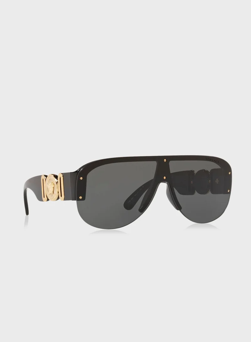 VERSACE 0Ve4391 Irregular Sunglasses
