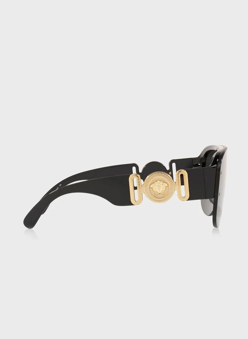 VERSACE 0Ve4391 Irregular Sunglasses