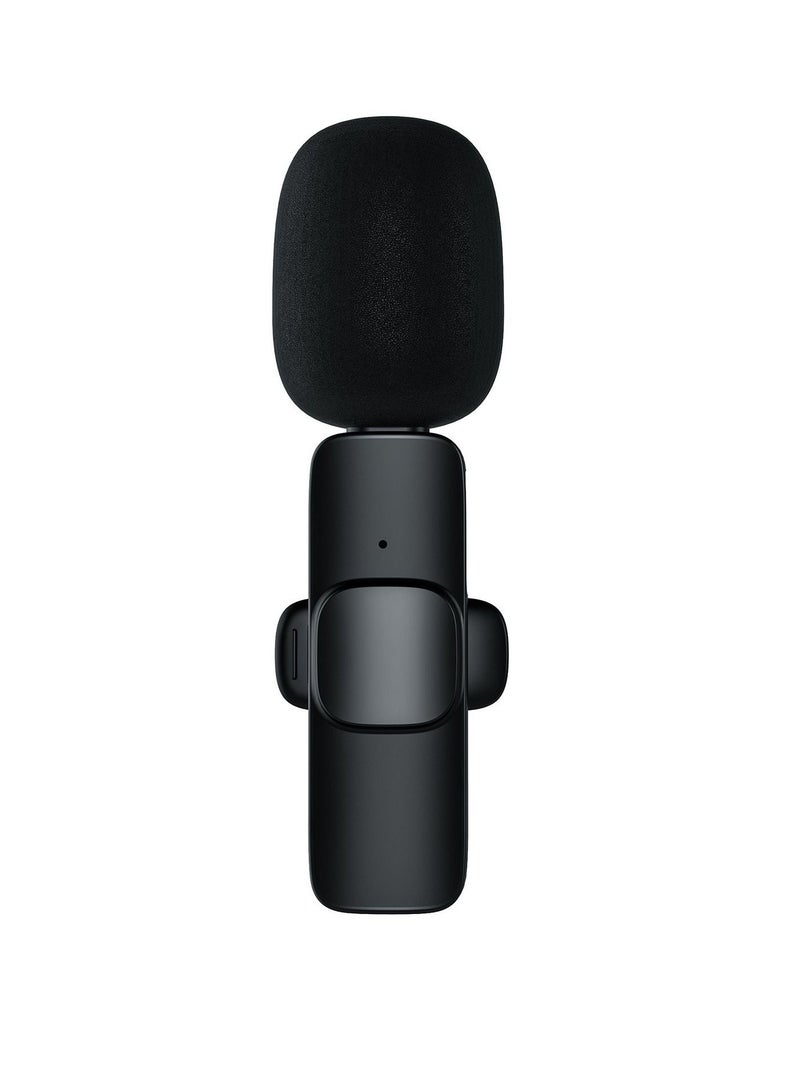 Phone Planet M21 Wireless Lavalier Microphone Plug & Play Type-C Lapel Clip-on Mini Mic Black - Image 2