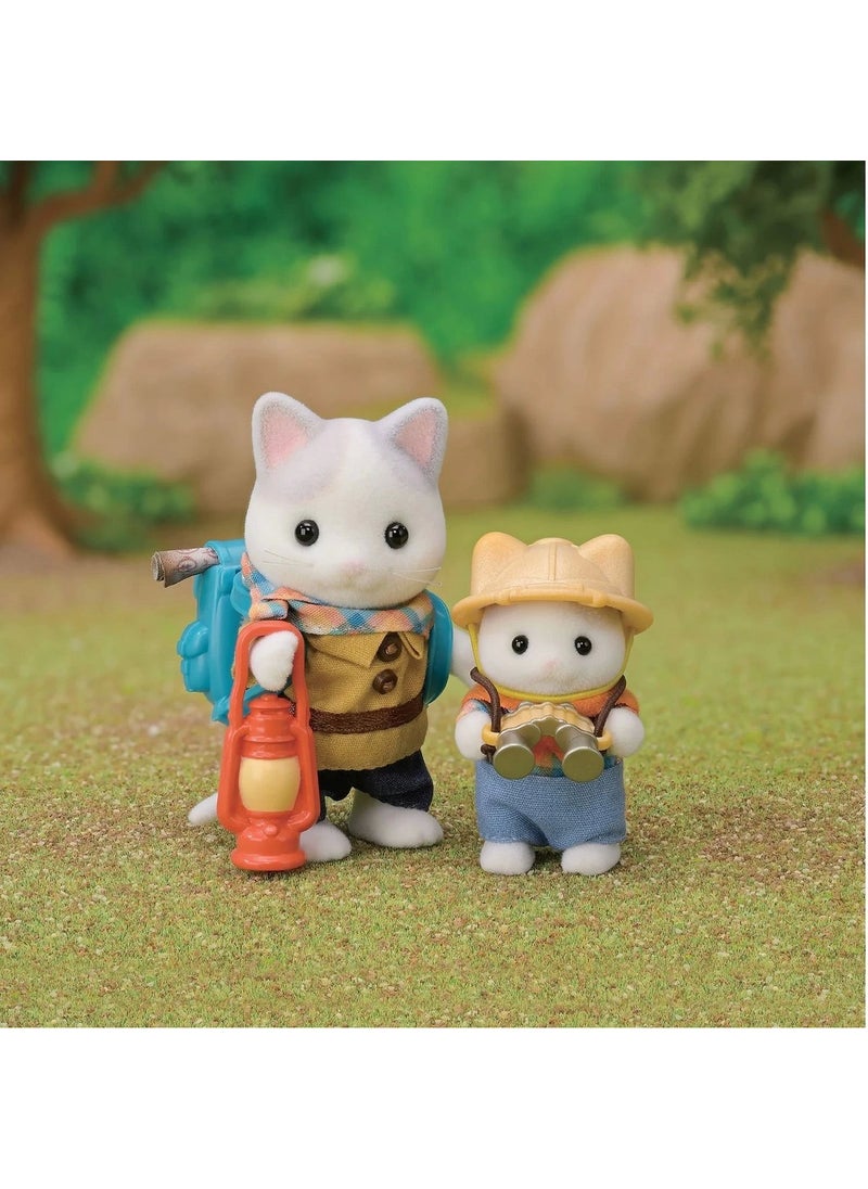 Sylvanian Families Exciting Discovery Set Latte Cat Brother and Sister 5763  - Image 3